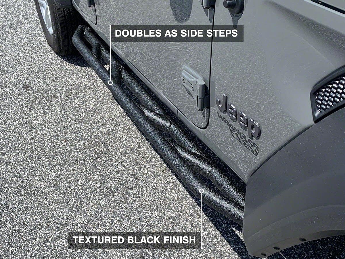 Rock Sliders for Jeep Wrangler JL 4-Door S91607