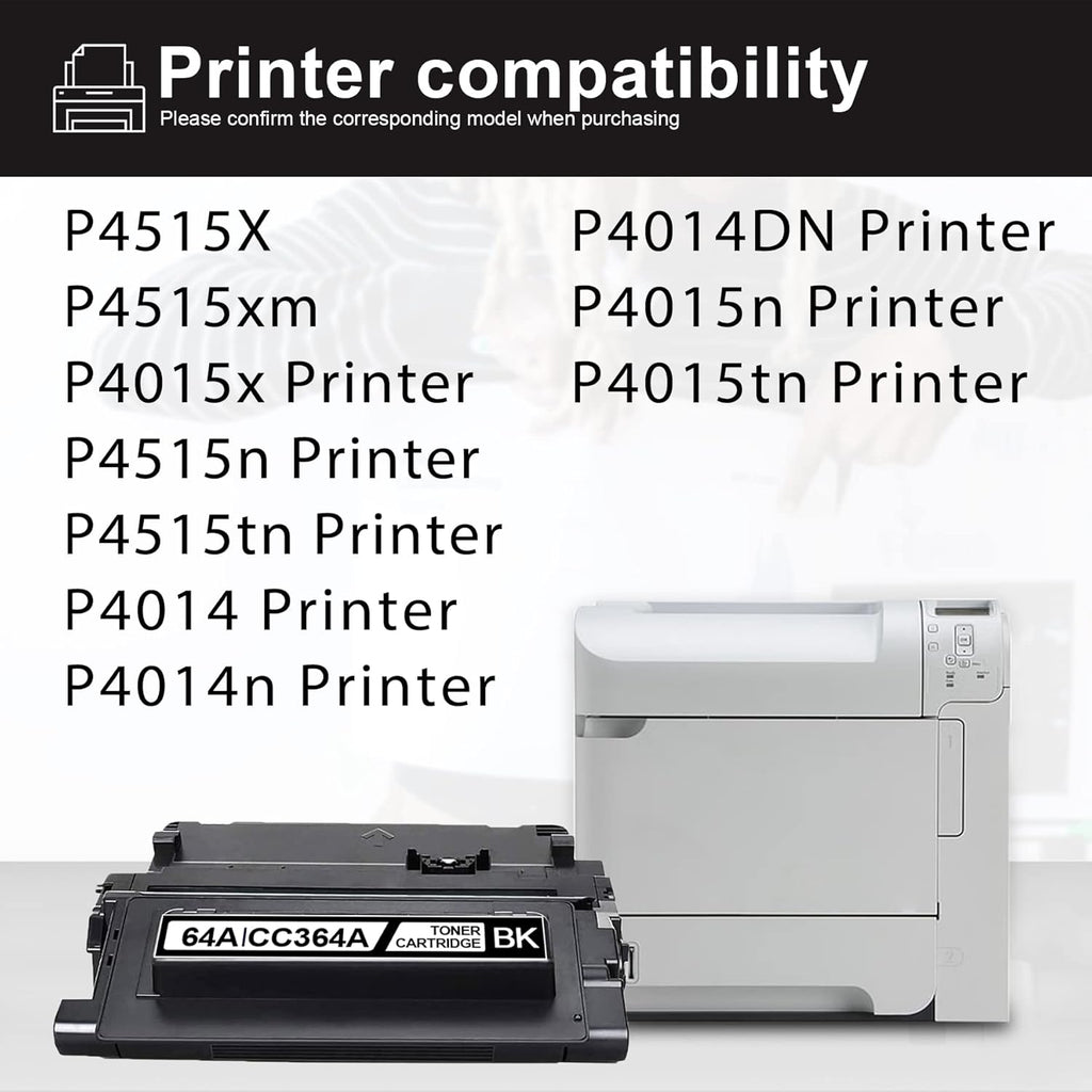 3 Pack Black Toner Cartridge for HP Printers L8418