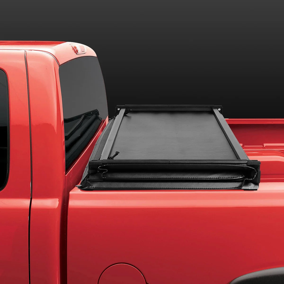 Tri-Fold Soft Top Tonneau Cover for Dakota Fleetside Bed V668