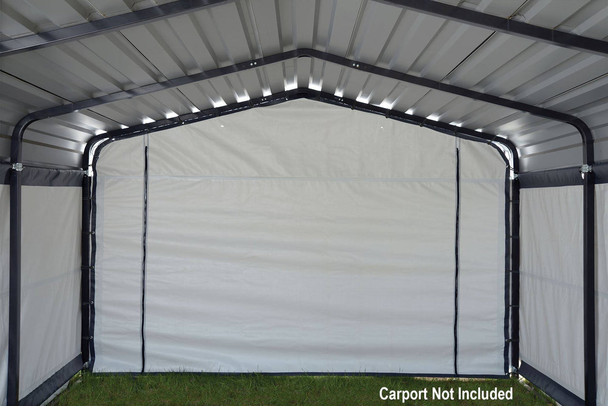 12 x 20 ft. Carport Enclosure Kit F3022