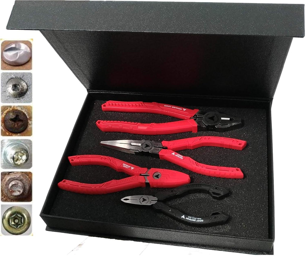 4-PC Screw Extraction Pliers D67021