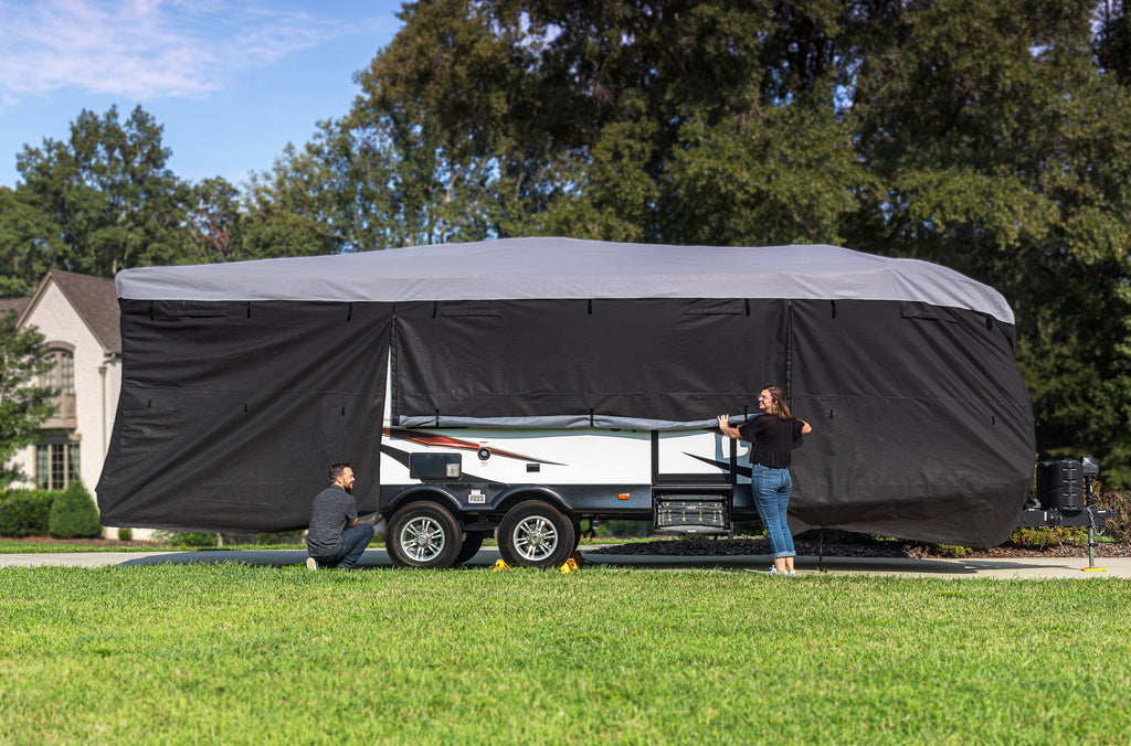 RV Cover for Travel Trailer Up to 15' J96561