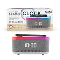 Pursonic All-in-One Alarm Clock with Bluetooth Speaker, FM Radio & Qi Wireless Charging – Your Complete Nightstand Companion