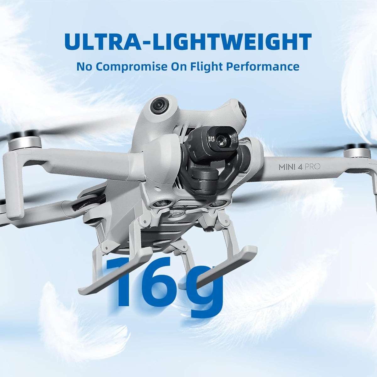 Foldable Extension Leg Stand Protector Kit for Mini 4 Pro Drone Z6992