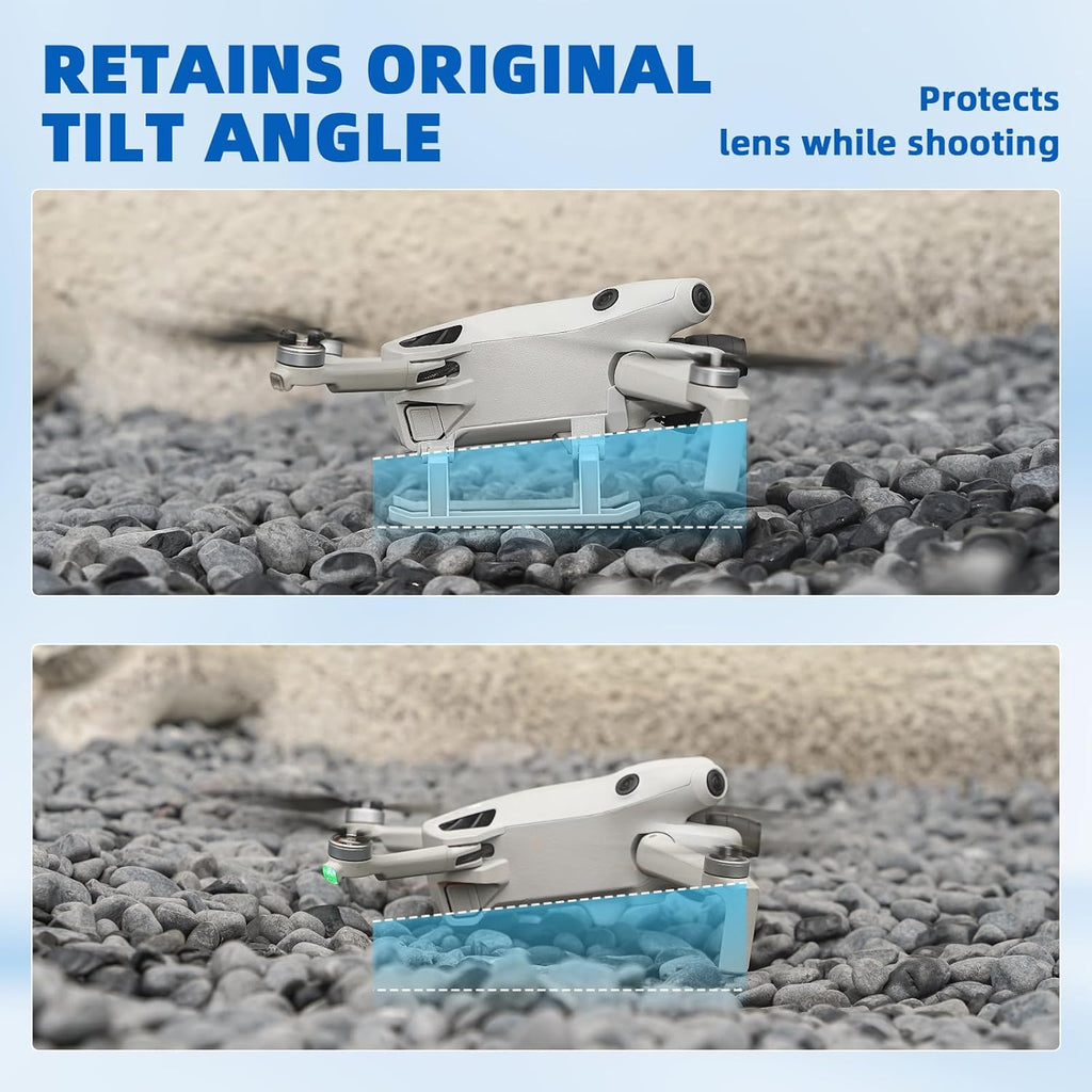 Foldable Extension Leg Stand Protector Kit for Mini 4 Pro Drone Z6992