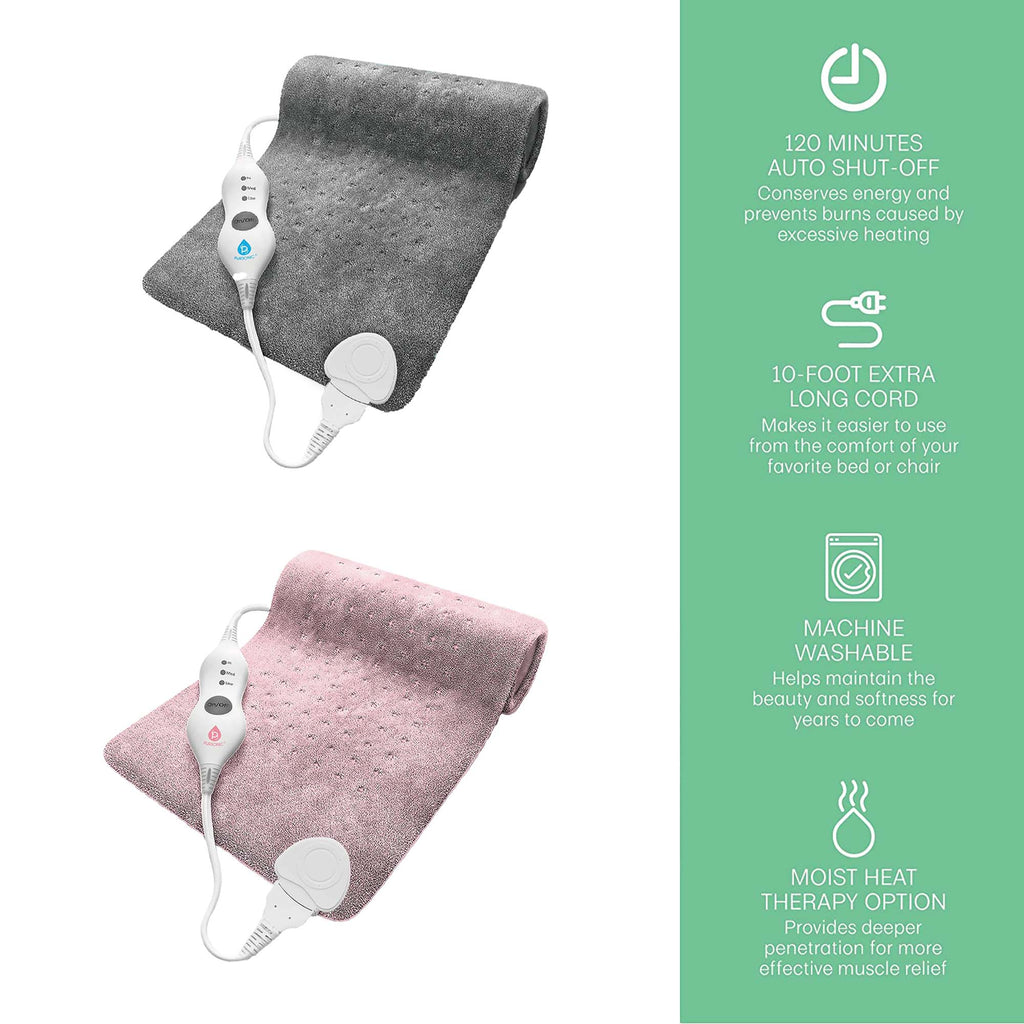 🌟 Father’s and Mother’s Day Comfort Bundle: Double the Warmth with Pursonic Heating Pads! 🌟