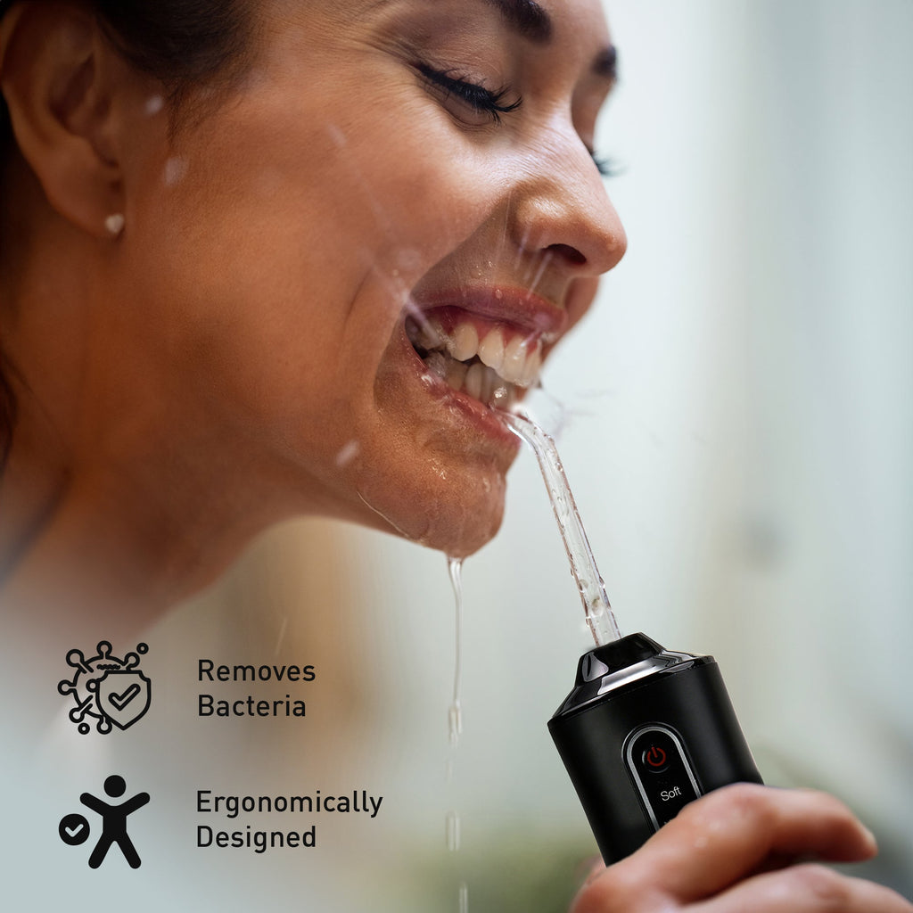 USB Rechargeable Electric Toothbrush & Water Flosser Bundle – Complete Oral Care Set