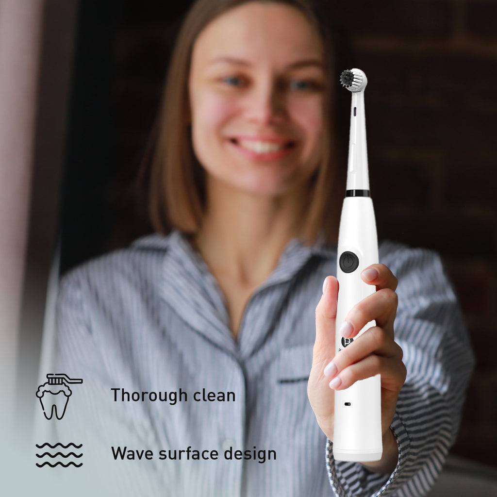 USB Rechargeable Electric Toothbrush & Water Flosser Bundle – Complete Oral Care Set