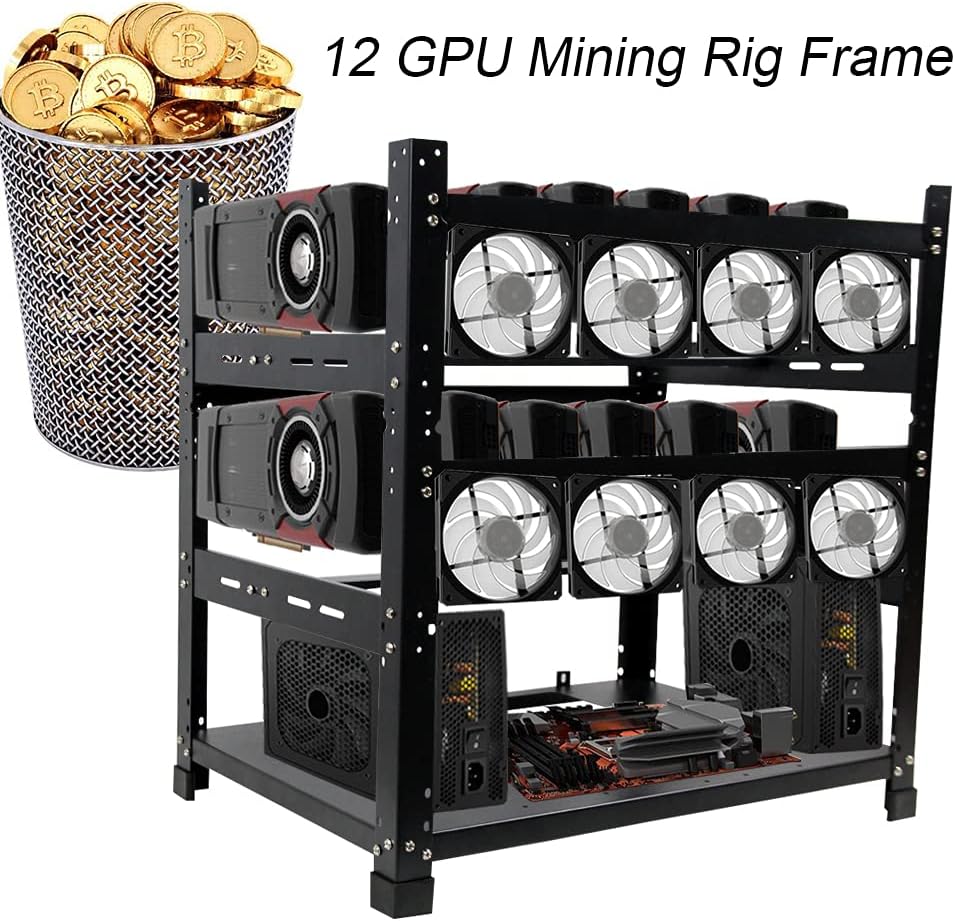 Open Air Steel Mining Rig Frame W63789
