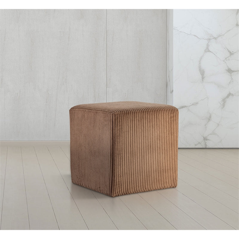 Brown Ottoman/Stool Z9747