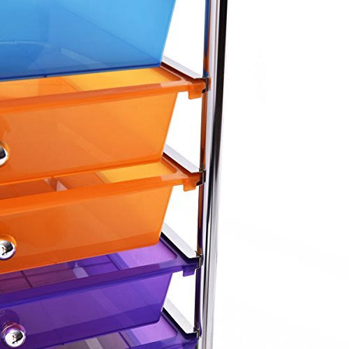 15 Drawers Rolling Storage Cart Organizer J152553