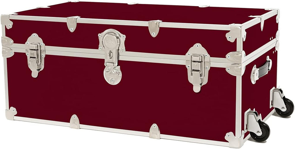 Large Armor Trunk with Removable Wheels 32x18x14 (Black) D598026