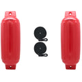 Red Inflatable Boat Fenders 2-Pack 10 In. x 30 In. S18087
