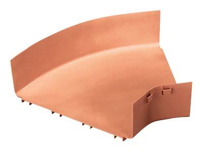 Orange Cable Raceway Angled Fitting H3109