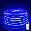 Neon Rope Lights 50ft/15m 110V Daylight White LEDs Waterproof Flexible Connectable R27945