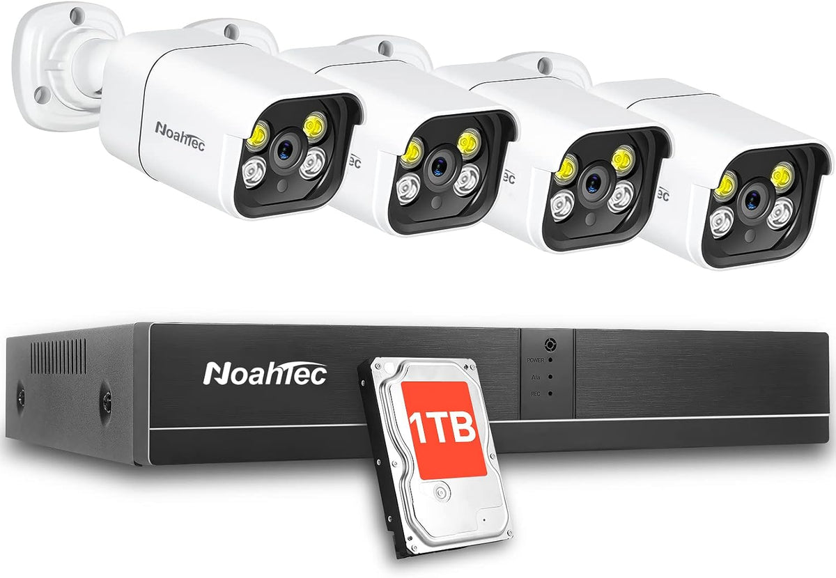 8CH 5MP PoE Security Camera System with 1TB Hard Drive L95879