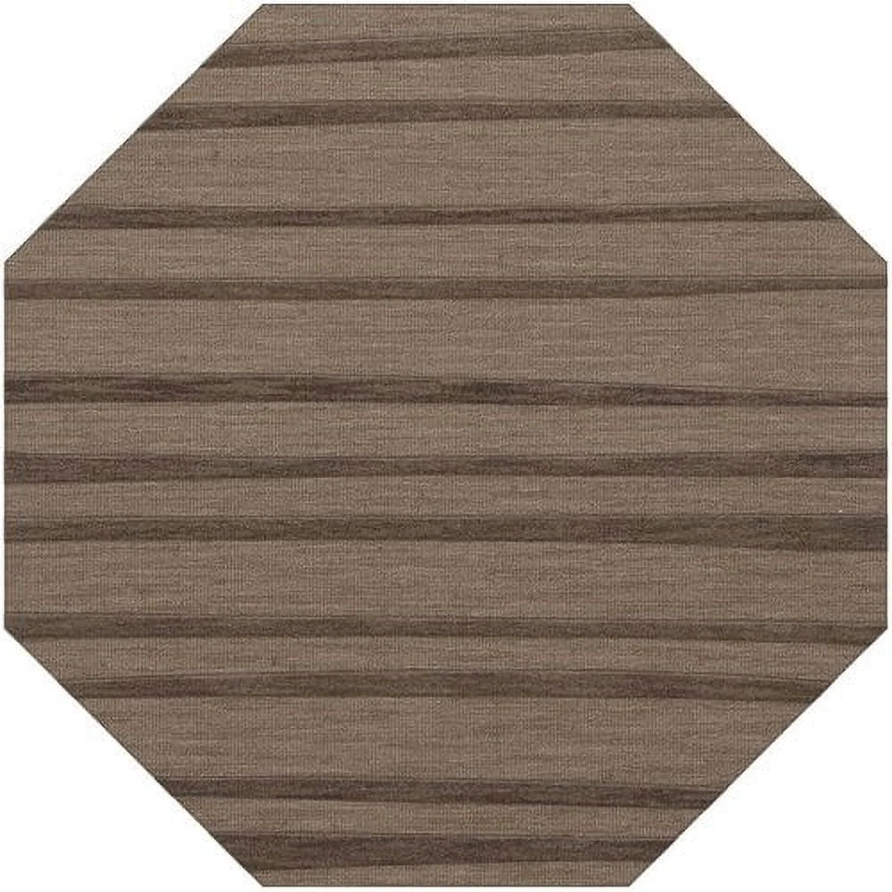 Stone Stripes Lines 12' x 15' Oval Area Rug R65793
