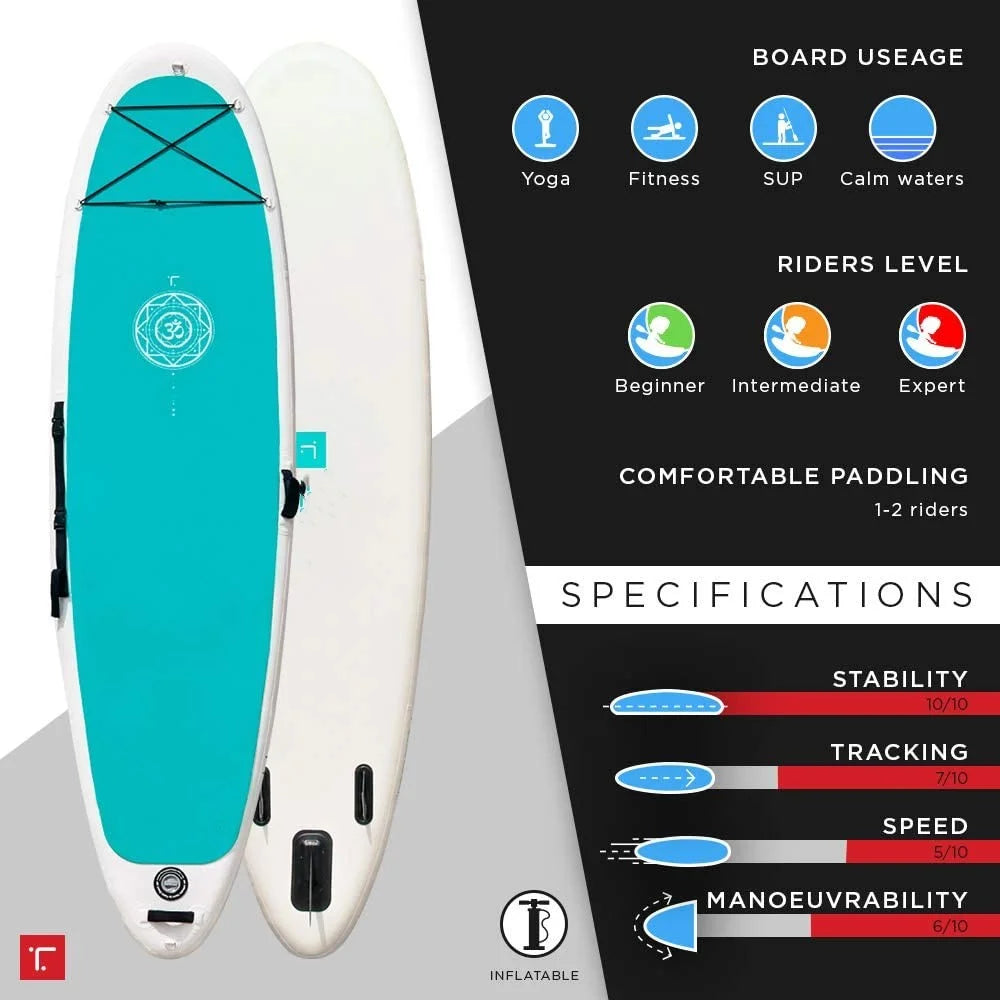 Inflatable Stand Up Paddle Board with Paddle Board Accessories S480739