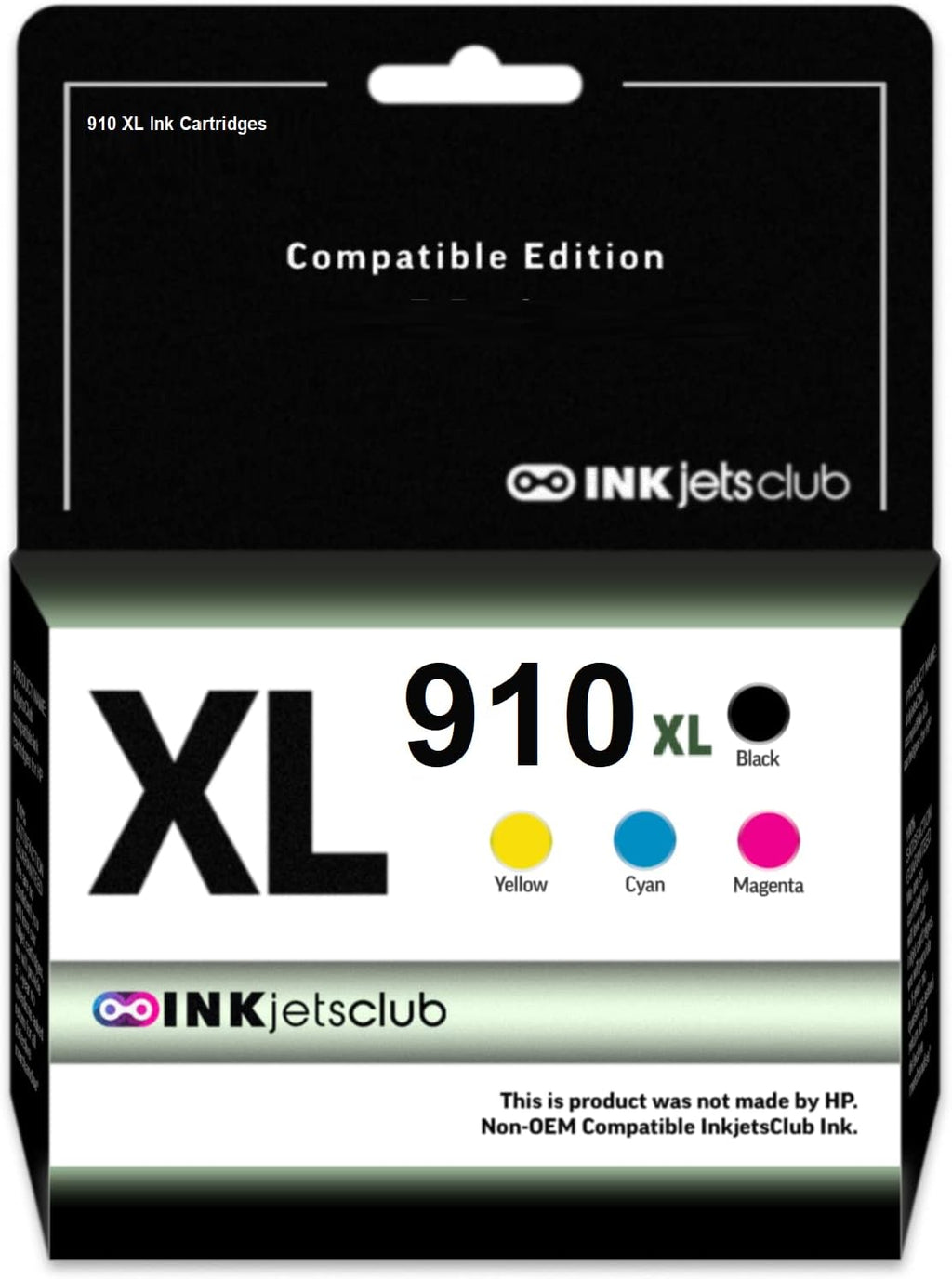 910XL 4 Pack Inkjet Cartridges Black & Colors R816