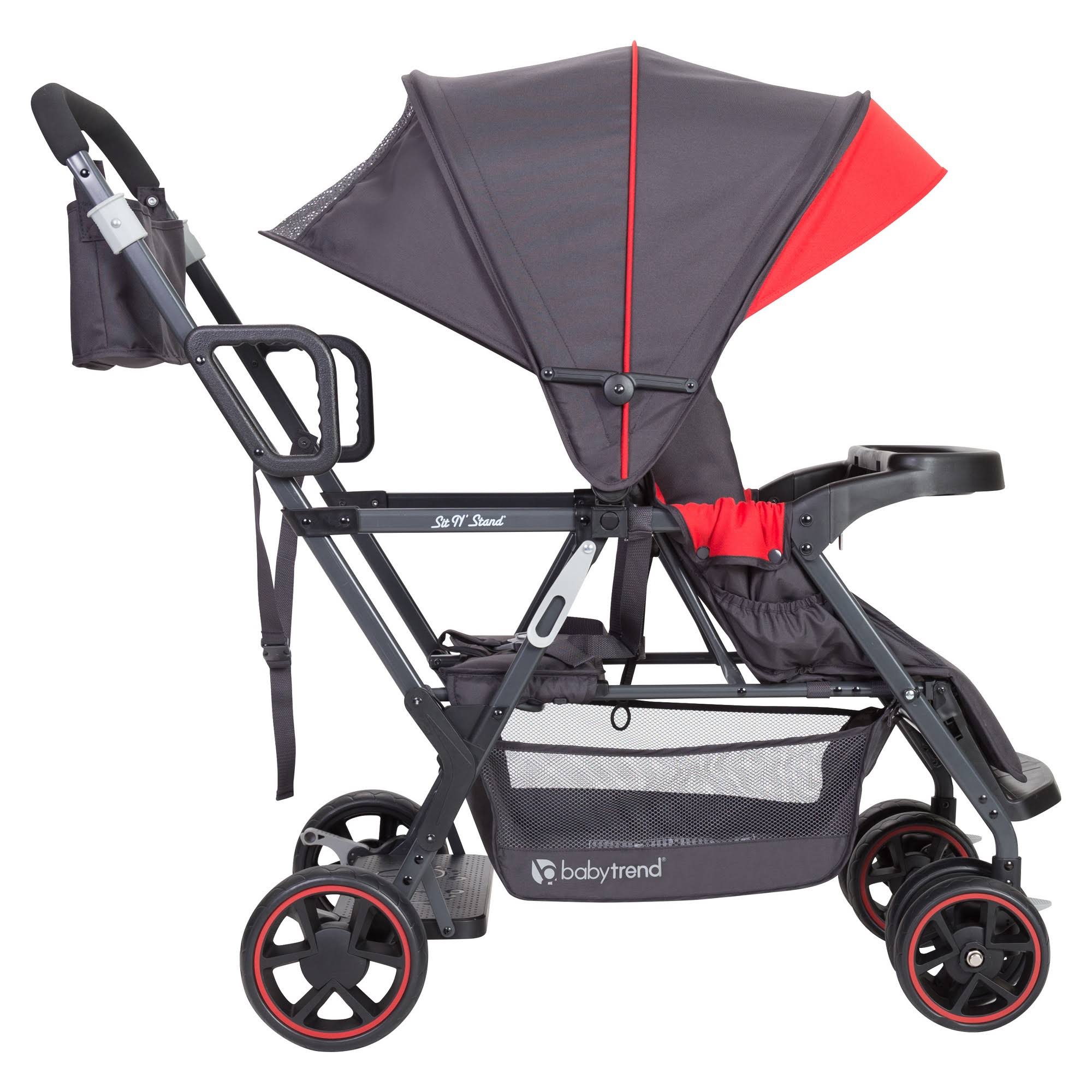 Sit N Stand Sport Stroller - Dusk Red M464
