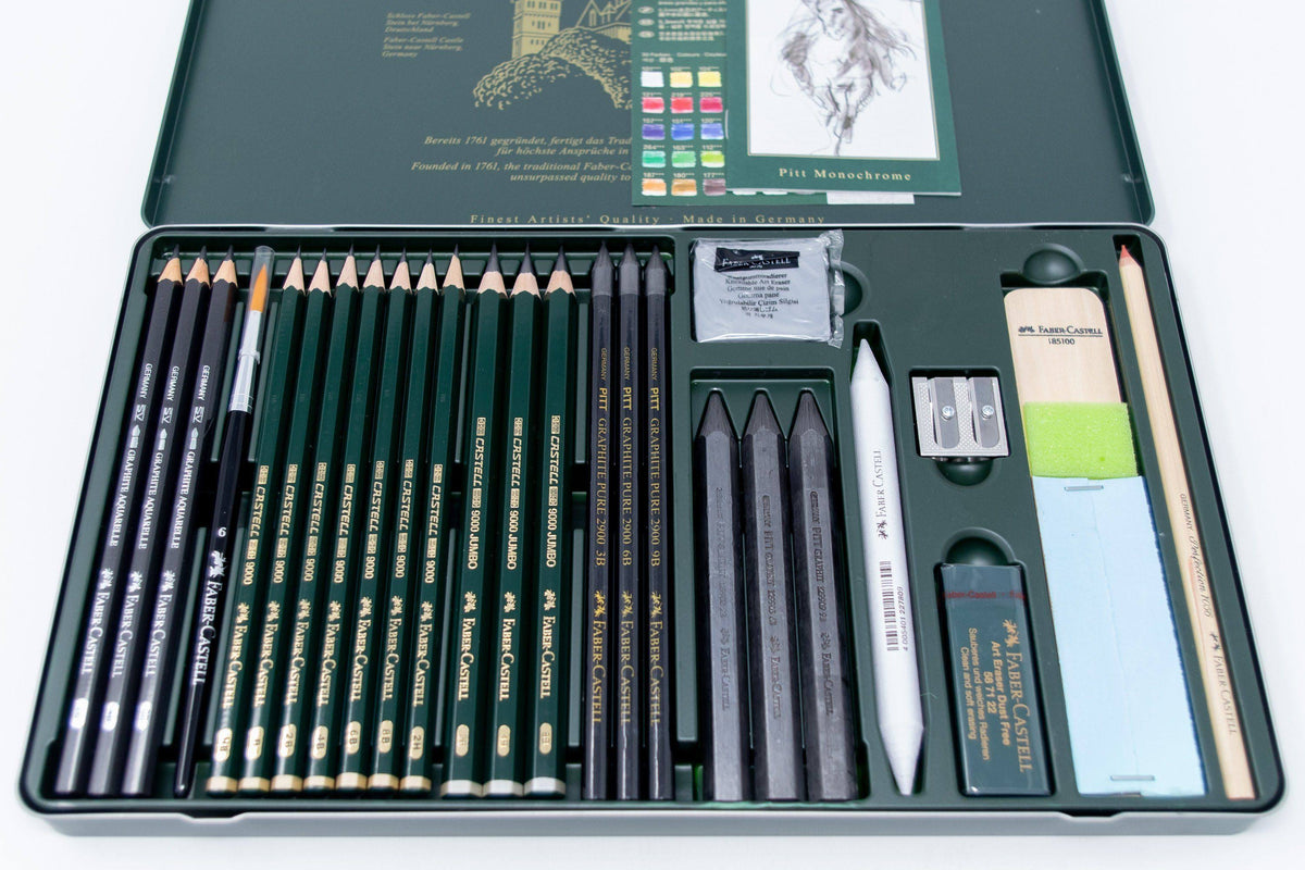 Pitt Graphite Tin Set of 26 P75827