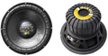 2000W Car Audio Subwoofers DVC 4 Ohm E554