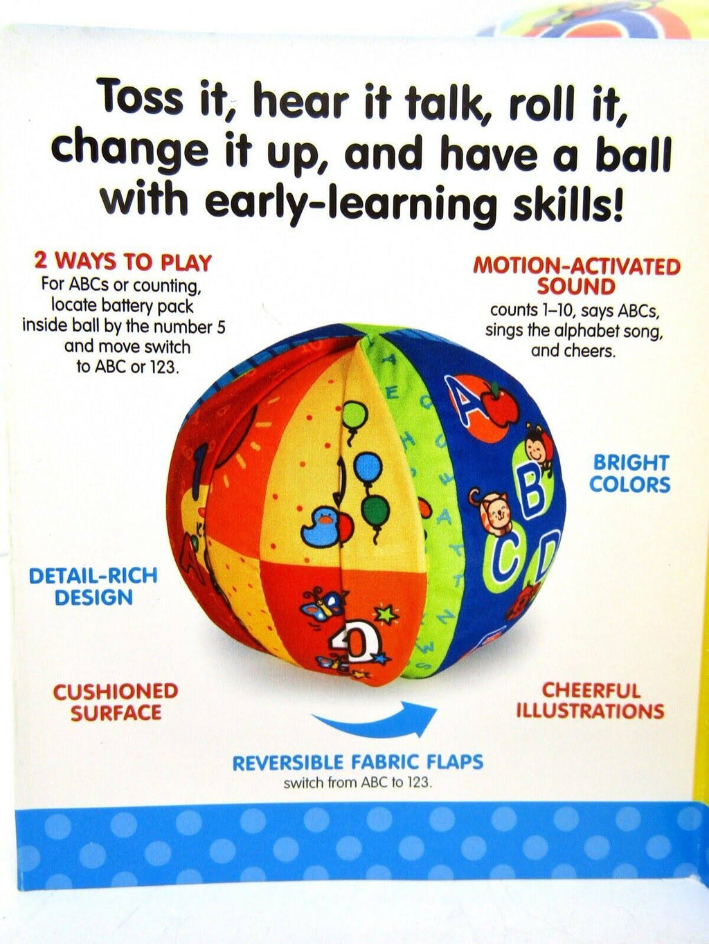 2-in-1 Talking Ball and Take-Along Farm Play Mat H690