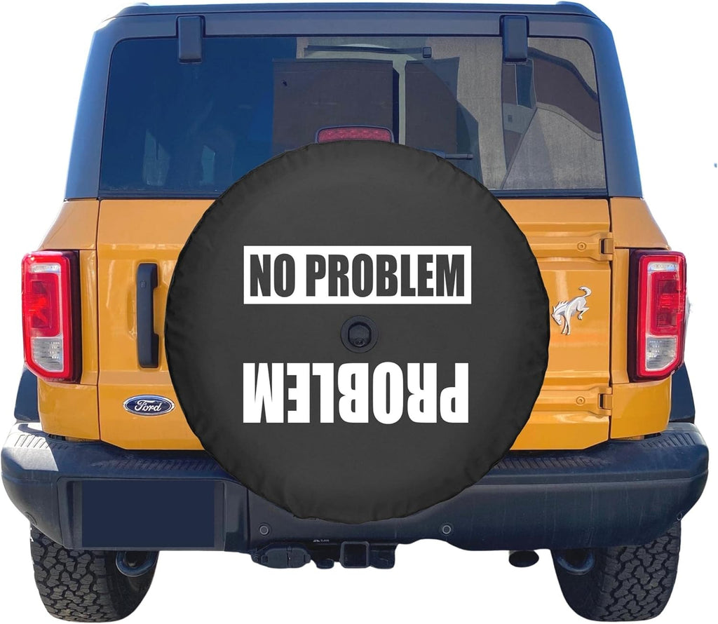 33" Soft Tire Cover Compatible with Ford Bronco with Back-up Camera Pack of 2 D891598