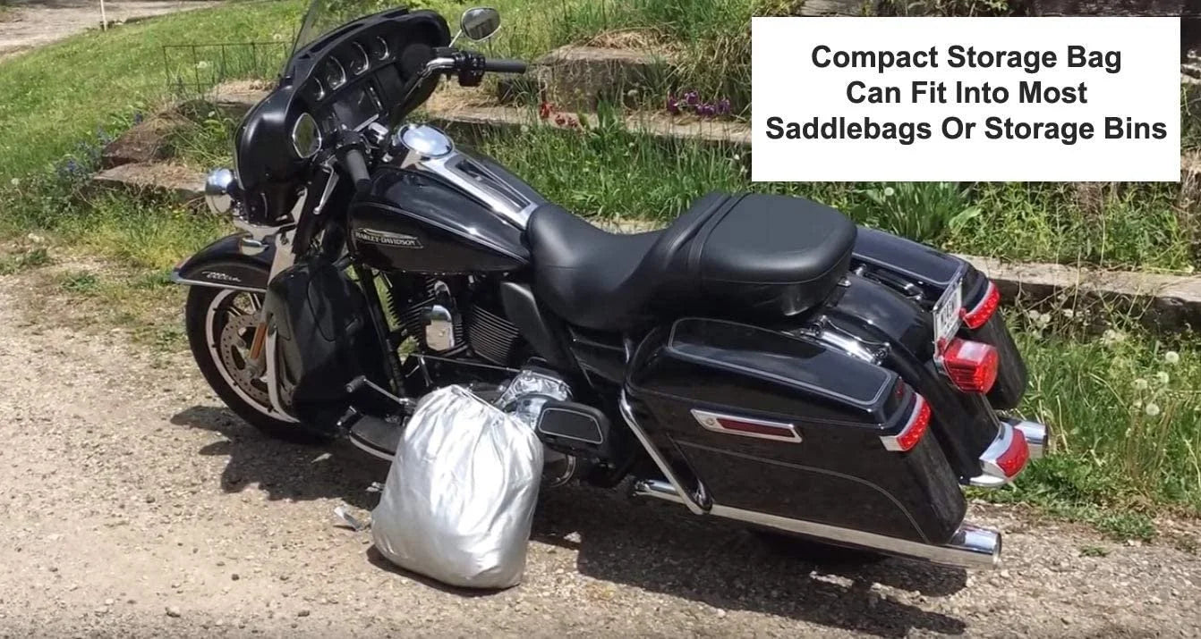 Motorcycle Cover for 1989 Vespa Pk50xl Scooter with Reinforced Securing Straps and Storage Bag M154057