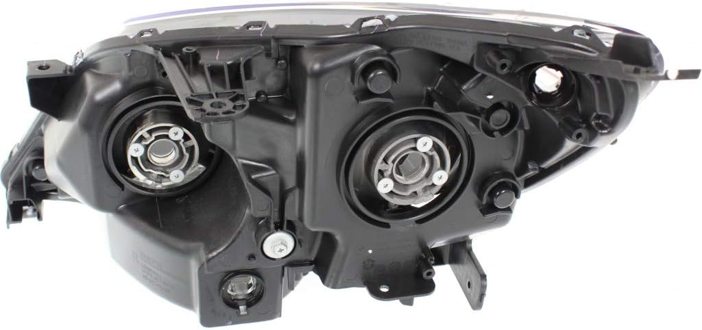Head Light Assembly Passenger Side Black Housing S59227