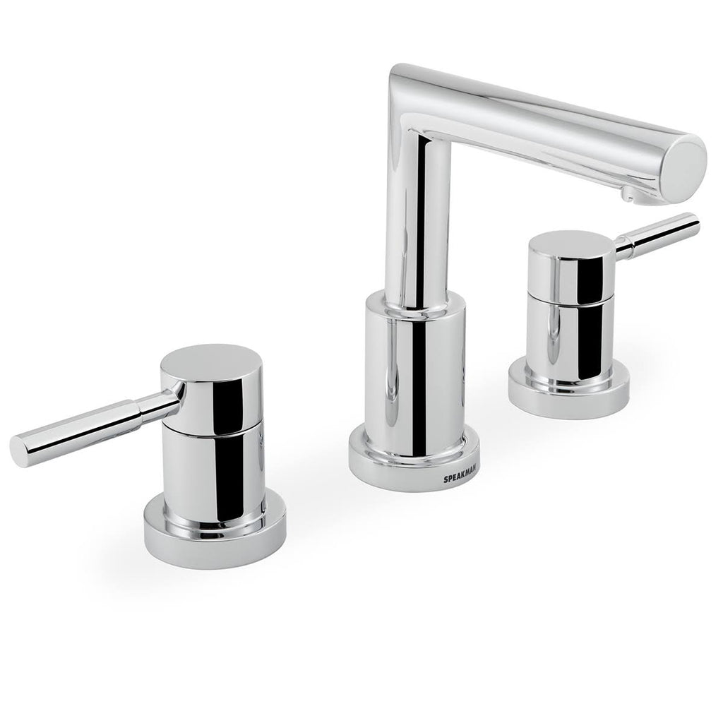 Polished Chrome Neo Widespread Bathroom Faucet H635