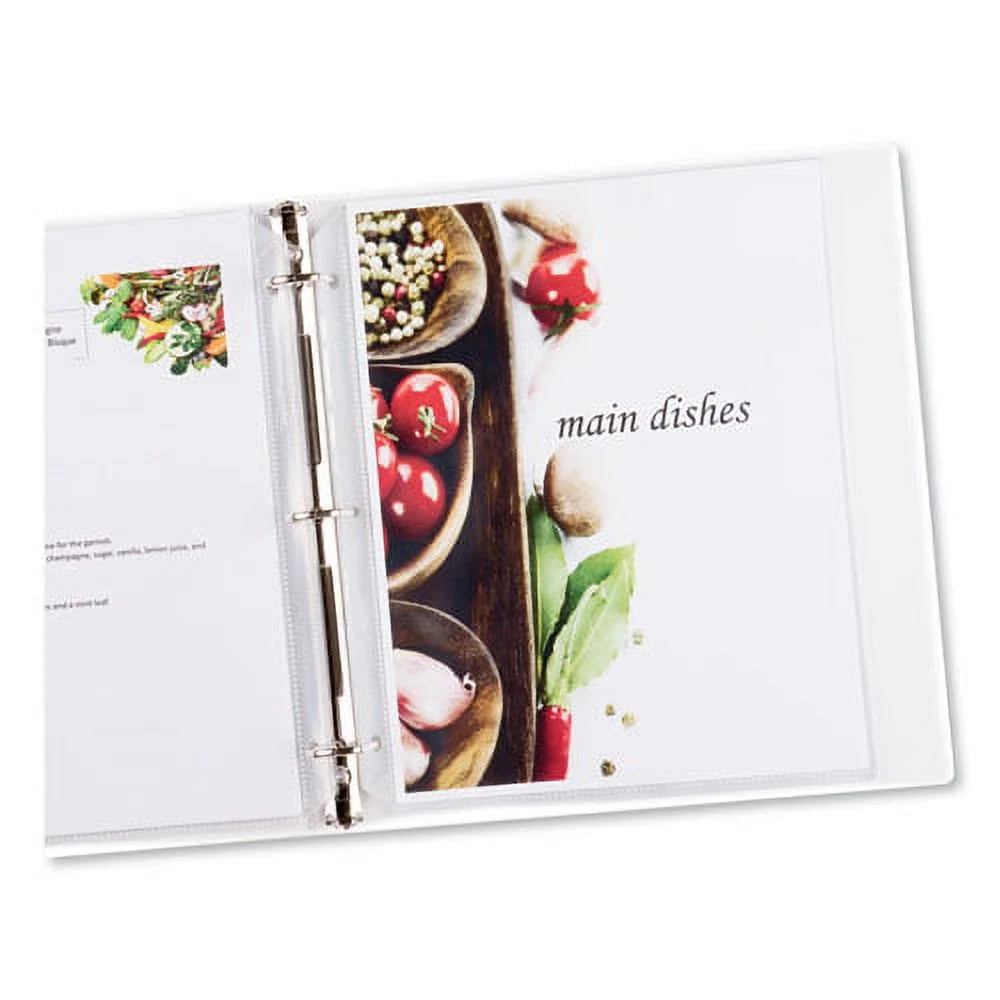 Poly Sheet Protectors, Letter, Nonglare, 50/box H285