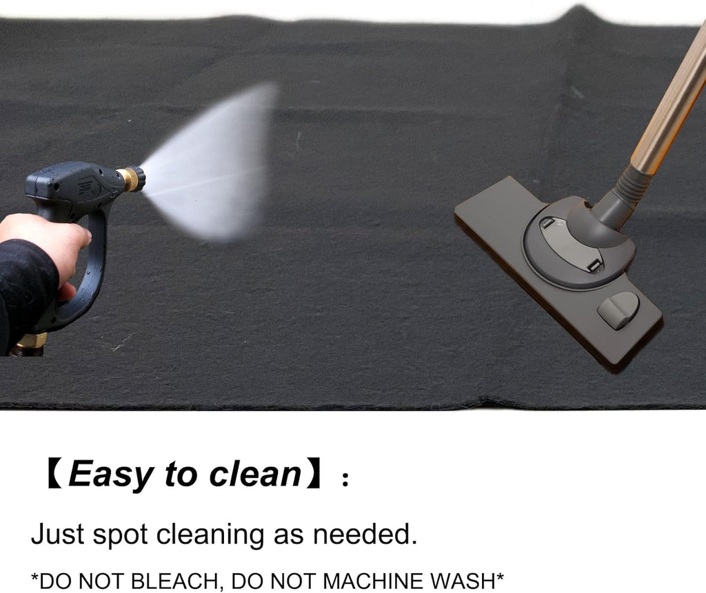 Black Durable Garage Floor Mat R83996