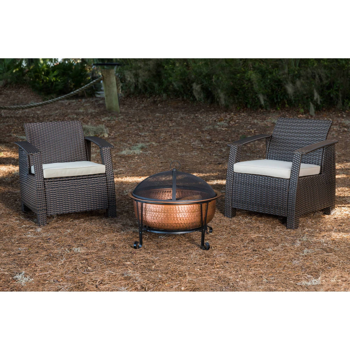 Copper Fire Pit C398