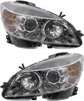 Headlight Assembly Pair for Mercedes-Benz C300 C350 C63 AMG 2008 2011 Halogen X448809