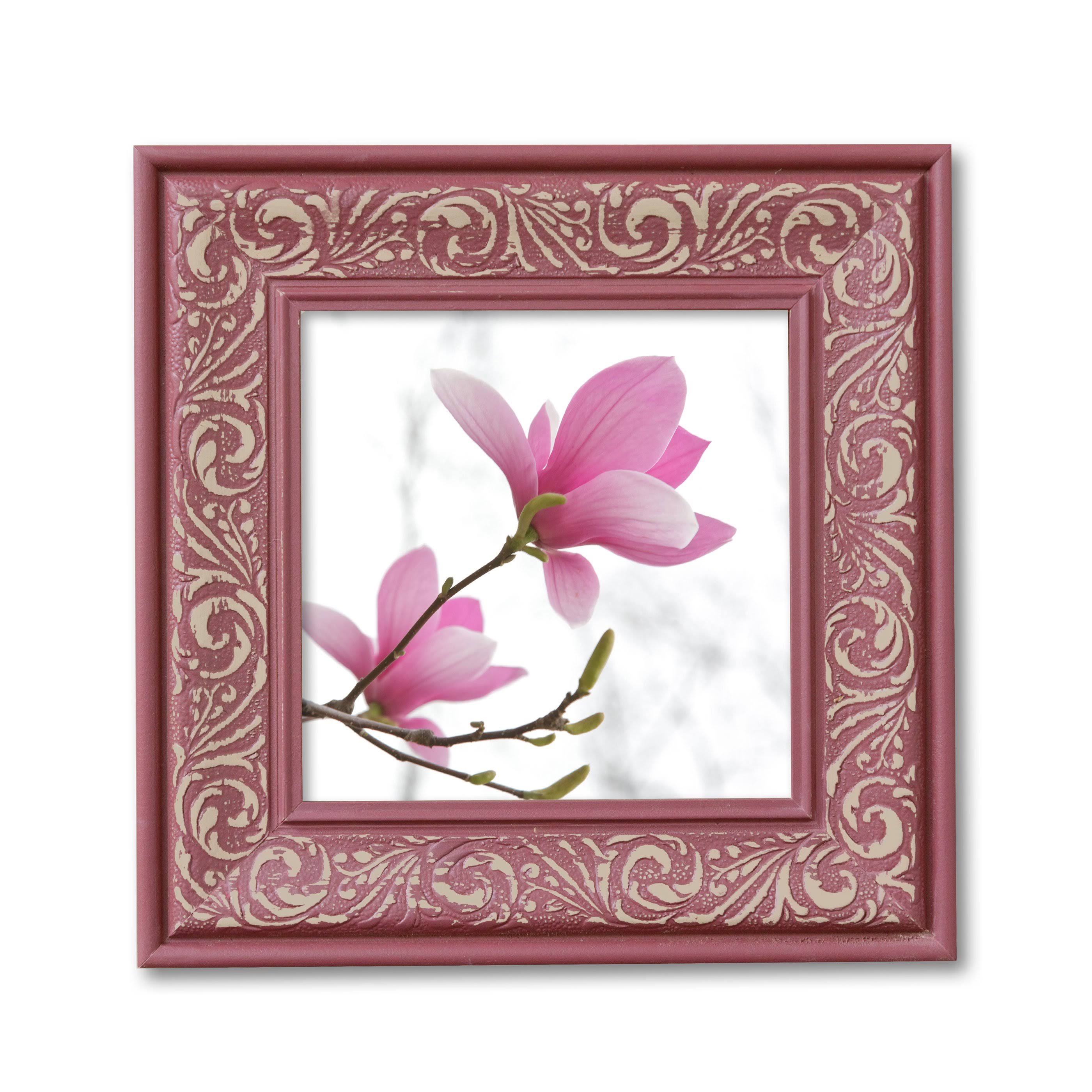 Rose Embossed Frame T8054