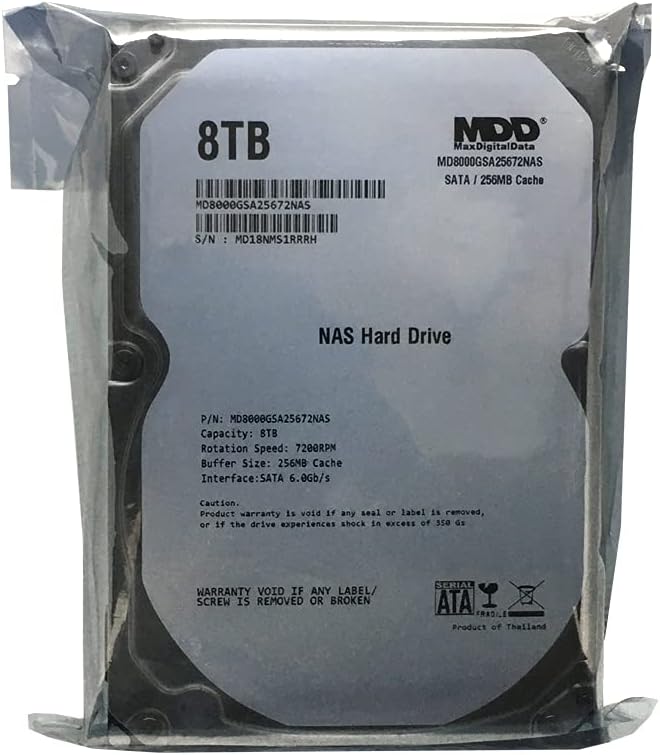 8TB 7200 RPM 256MB Cache SATA 6.0Gb/s 3.5 Internal Hard Drive Q9437
