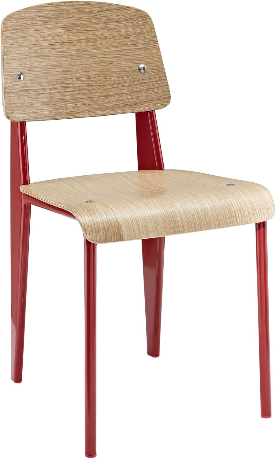 Walnut Black Wood and Metal Dining Chair Z359