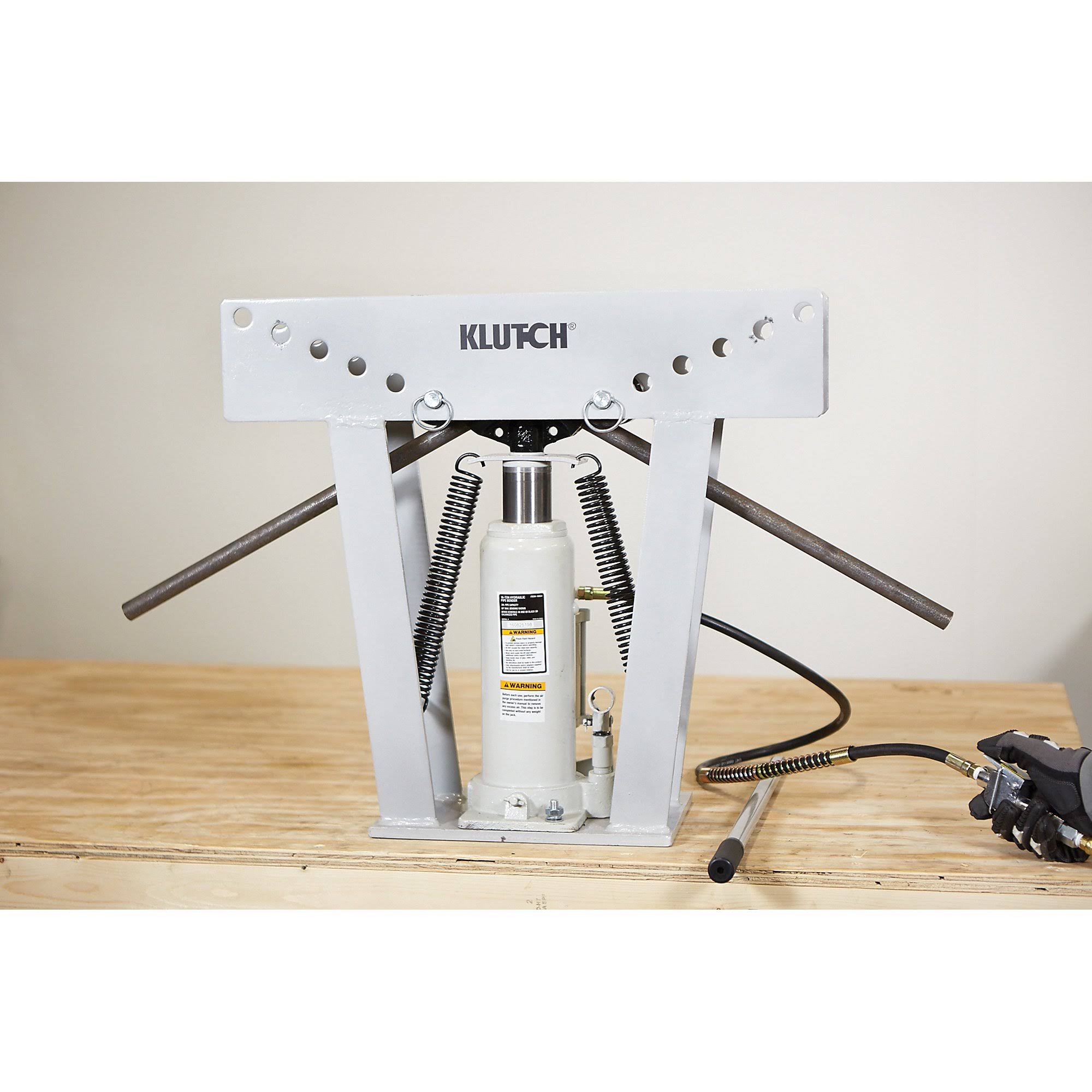 16-Ton Air/Hydraulic Pipe Bender 3inch Capacity L992