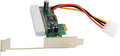 PCI-E X1 X4 X8 X16 to PCI Bus Riser Card Adapter Converter with Bracket Pack of 2 F412