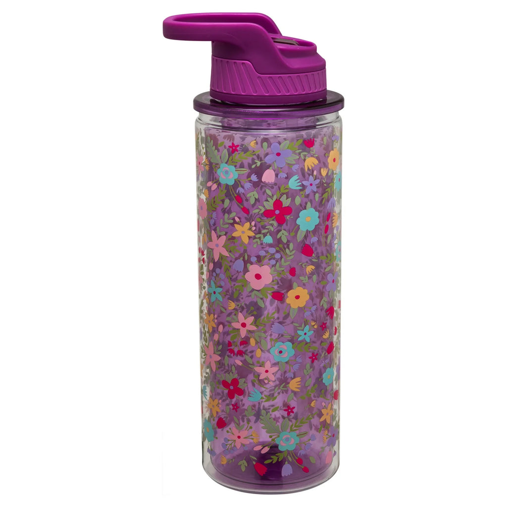 3-Pack 32 oz Double-Wall Insulation Water Bottle with Carry Loop Y212