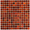Red Glass Mosaic Tile U6365