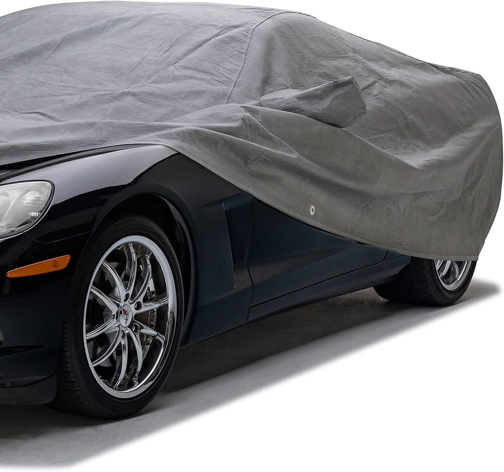 Custom 5-Layer Indoor Car Cover Gray Q7055