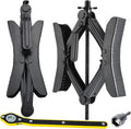 X Shaped Wheel Chock Stabilizers for RV Travel Trailer, Scissor 2 Sets with Accessories Pack of 2 R3438