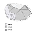 Nomadic 270 Sides Awning Wall 3 R253963