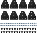 4040 Aluminum Extrusion Connector Bracket Set with Joint Plates, T-Slot Nuts, Hex Socket Cap Screw A330175