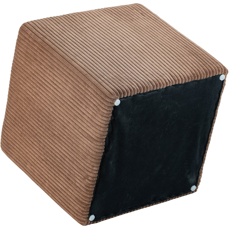 Brown Ottoman/Stool Z9747