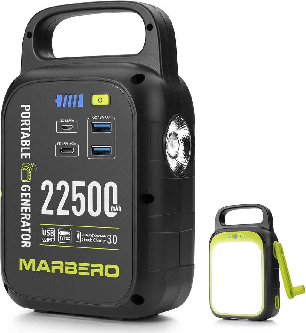 22500mAh Portable Power Station with LED Flashlight P51368