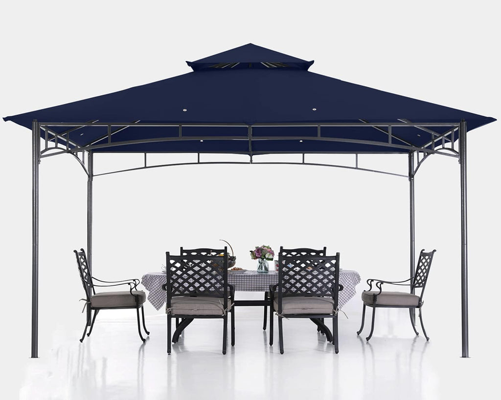 Khaki 8X 8 Outdoor Gazebo L9460