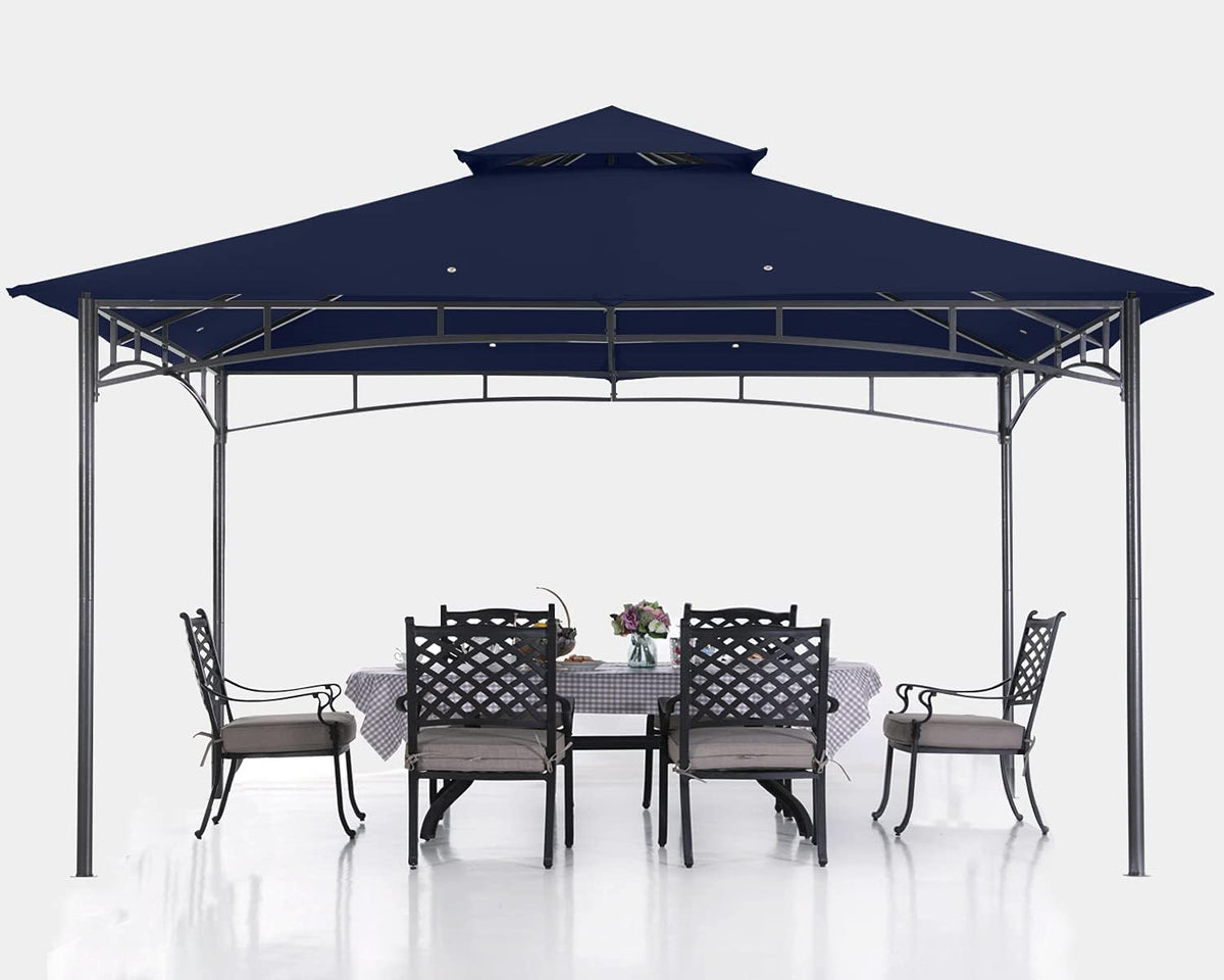 Khaki 8X 8 Outdoor Gazebo L9460